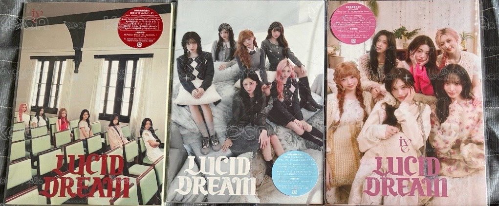 LUCID DREAM 初回限定I V E三盤專