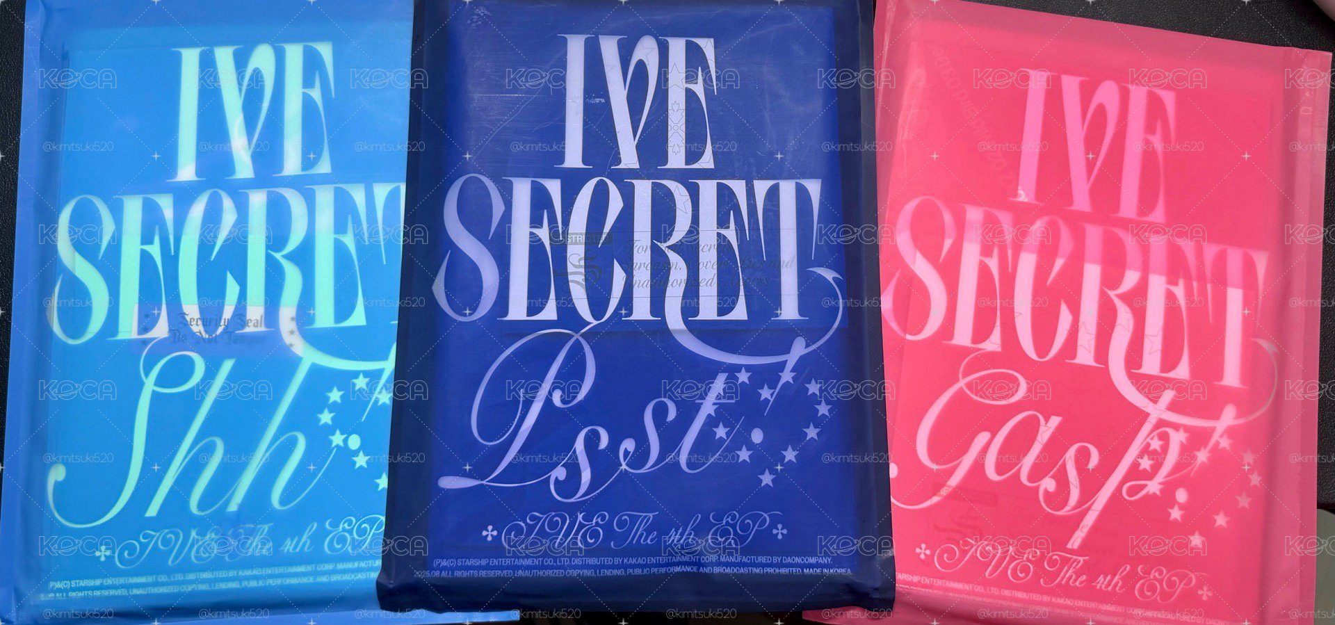 IVE SECRET 全套專輯含小卡 三本一套