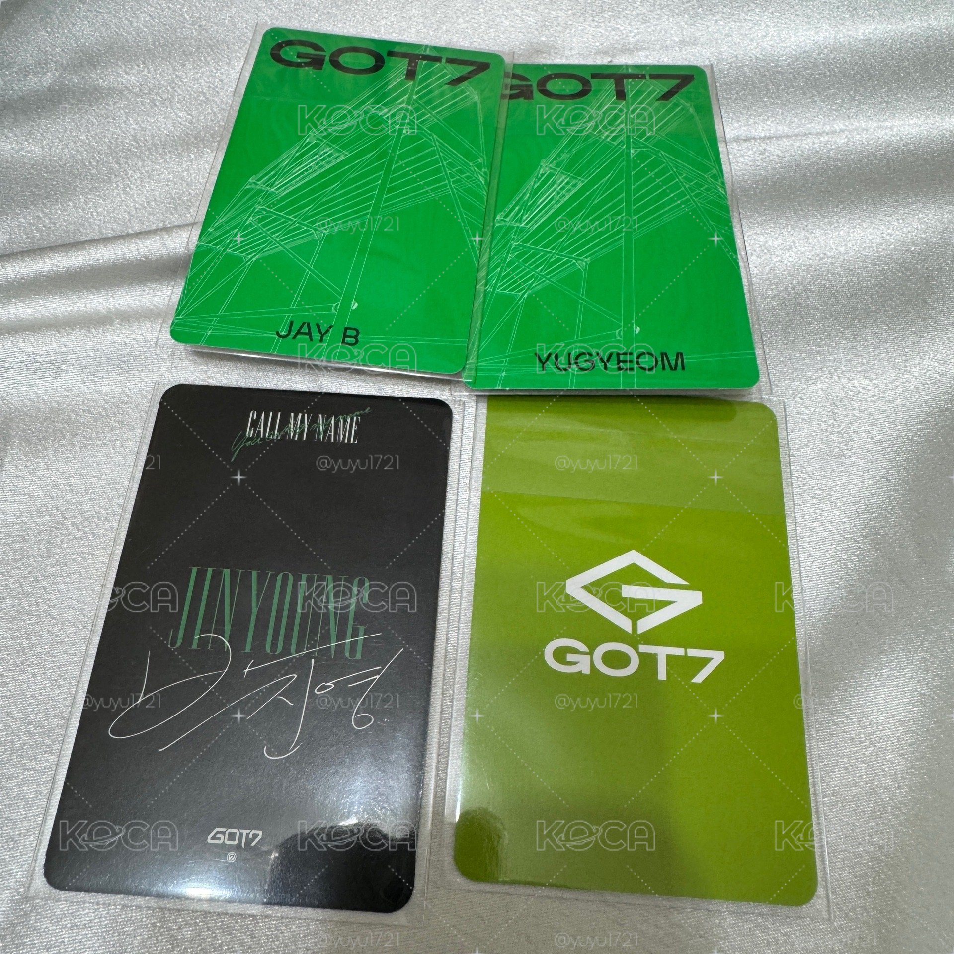 GOT7 小卡四張