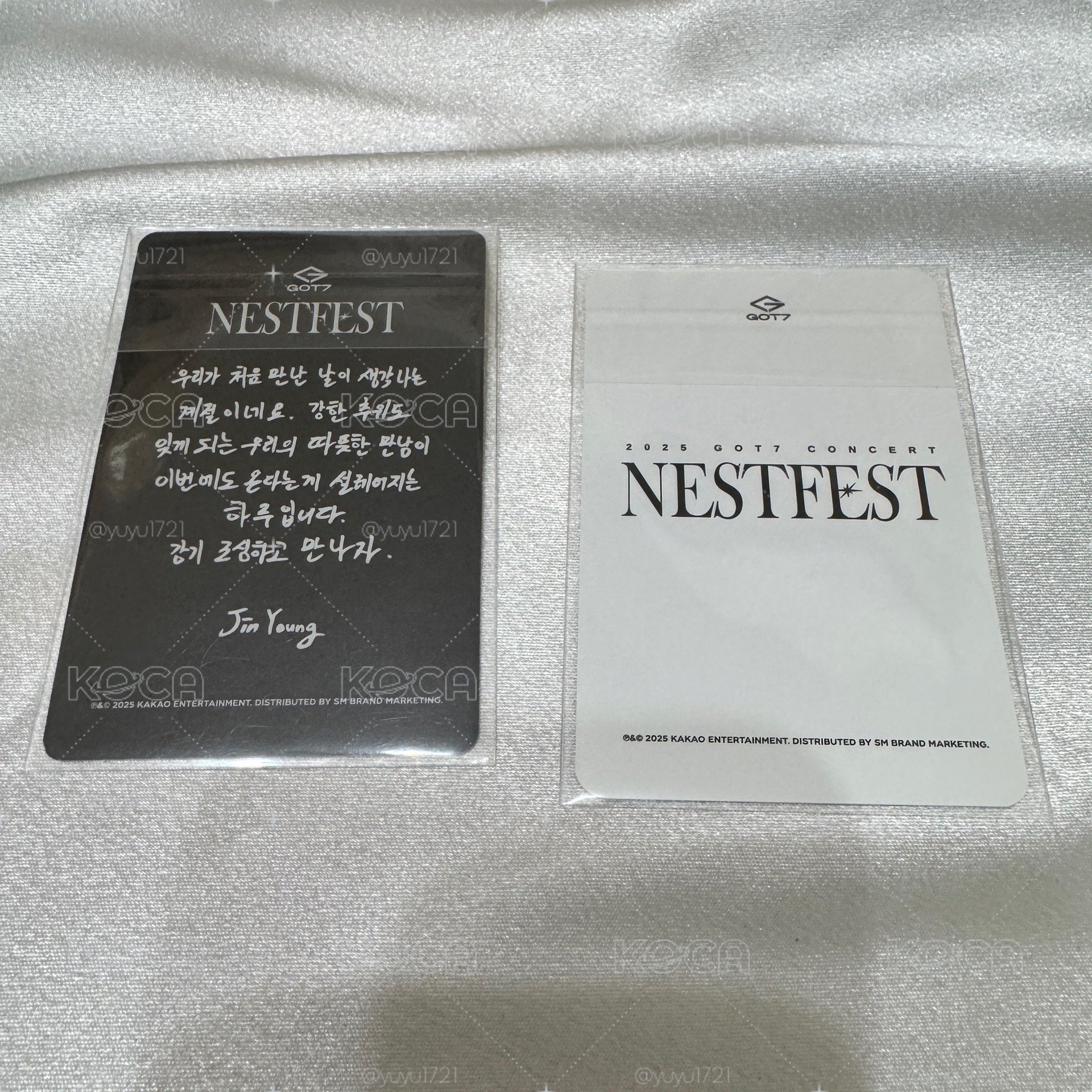 GOT7 小卡五張