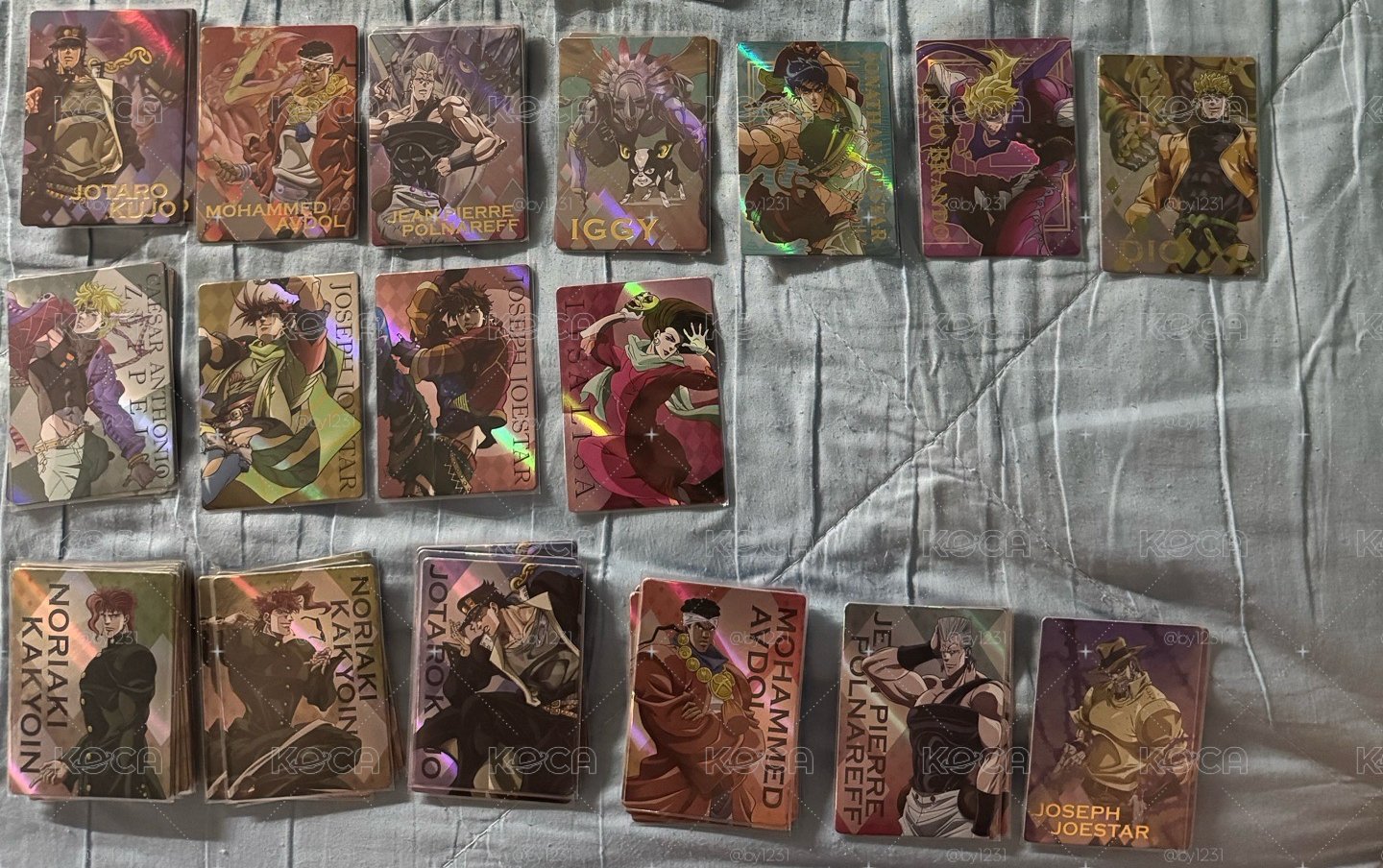 JOJO 抽卡機 單人 替身 隨機卡 小卡