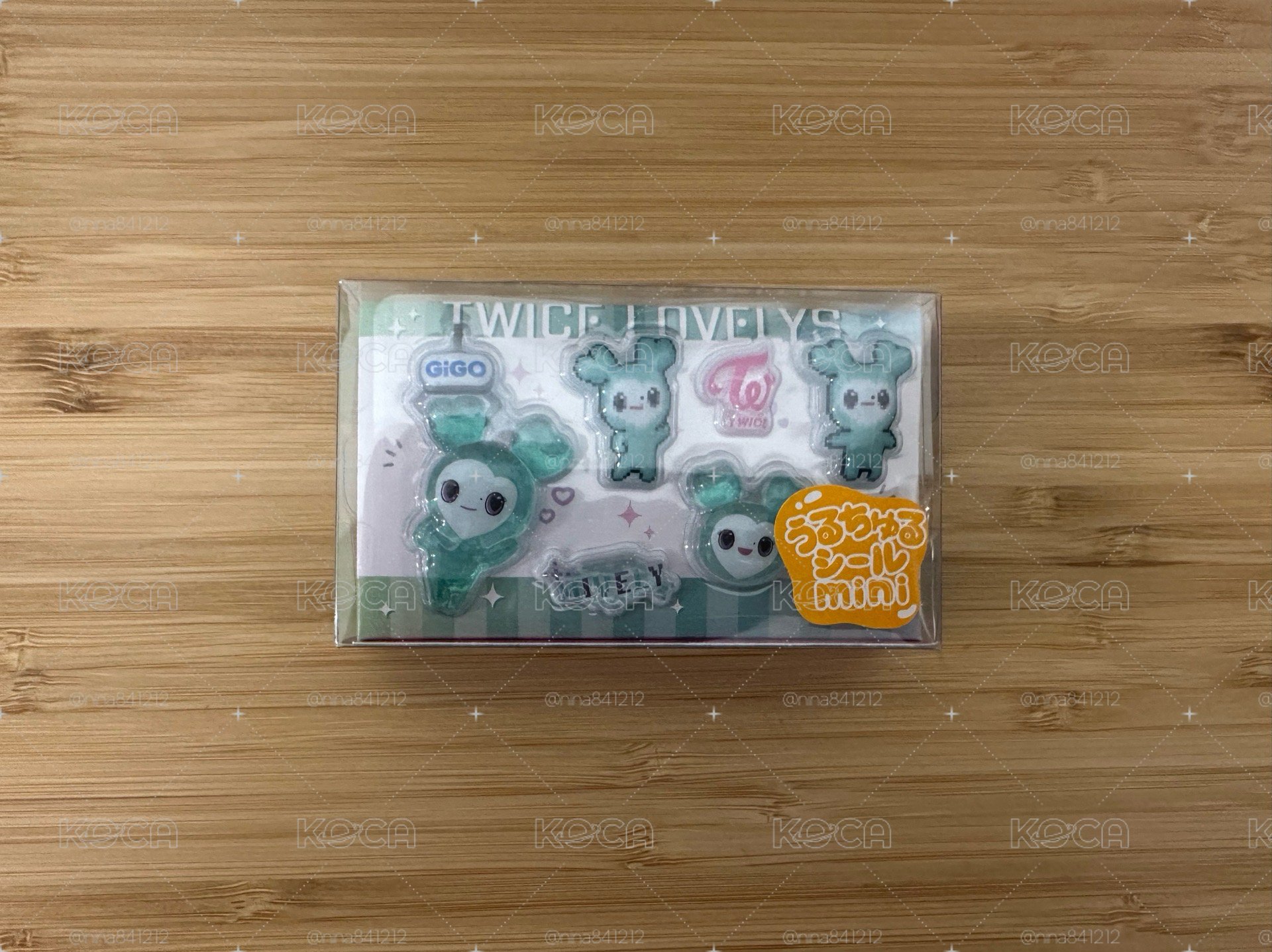 現貨 MINA GIGO 貼紙