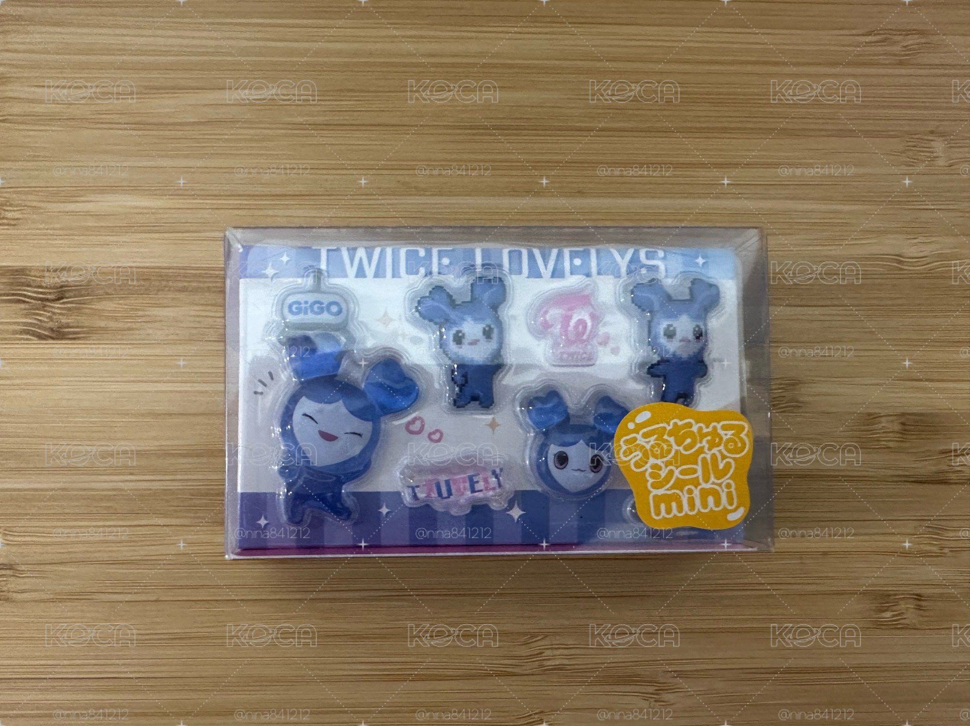 現貨 子瑜 GIGO 貼紙