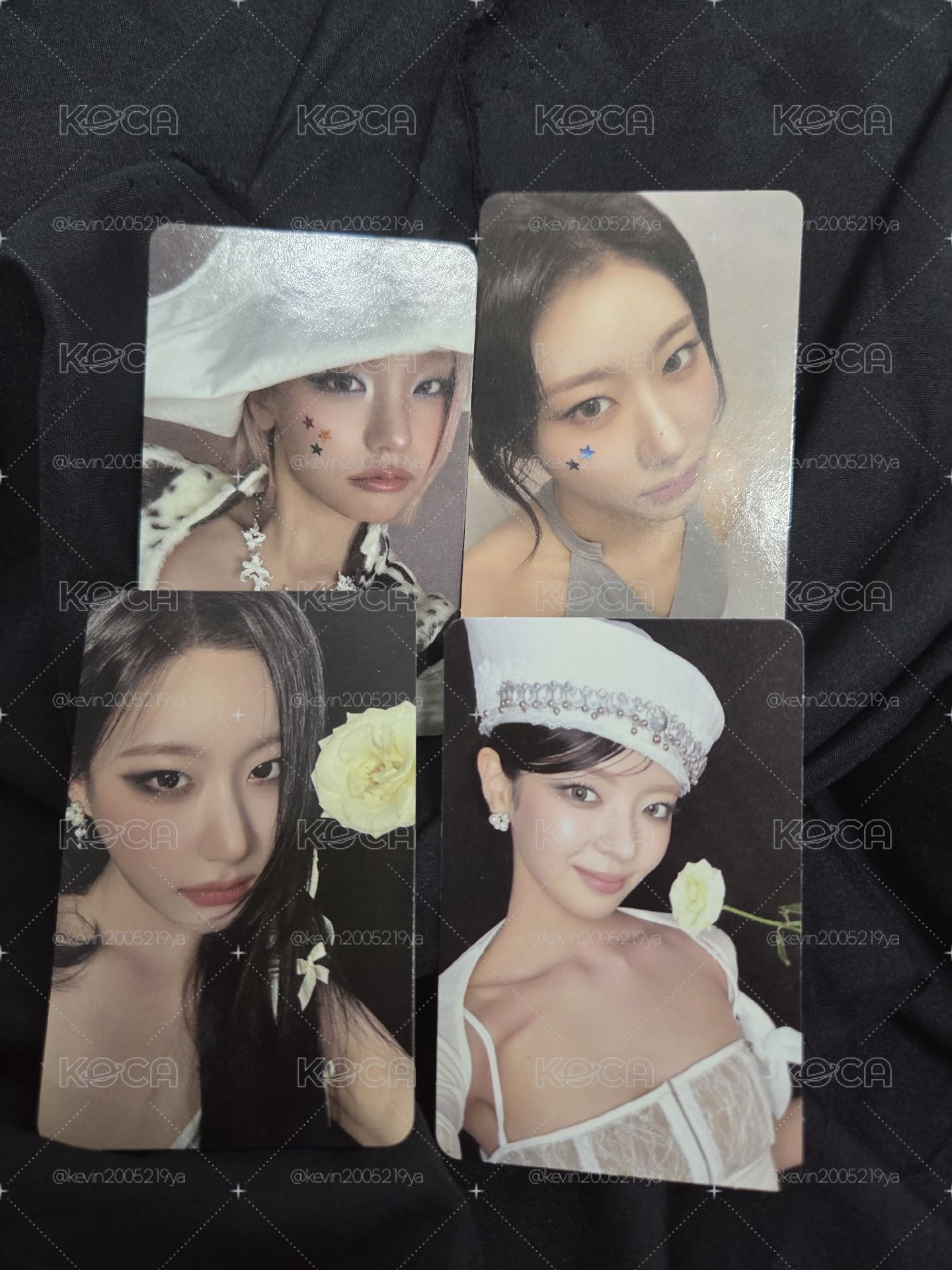 itzy 四張專卡
