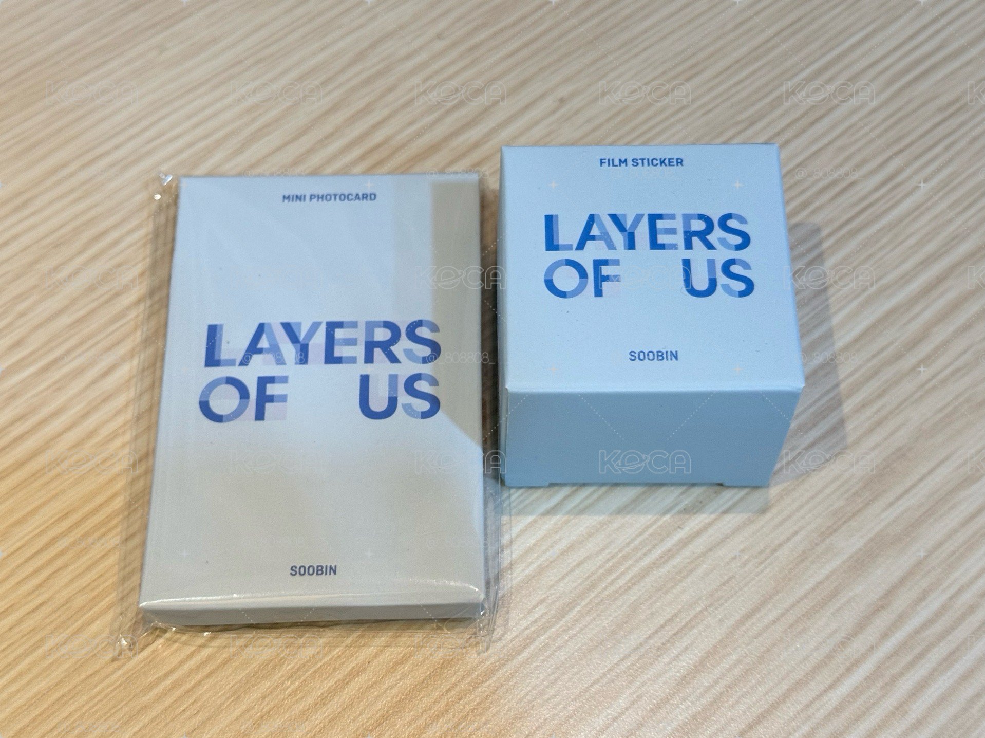 LAYERS OF US 秀彬小卡組+膠卷紙膠帶