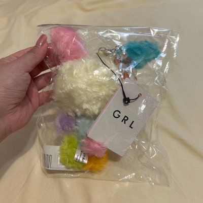 GRL聯名 花小兔吊飾