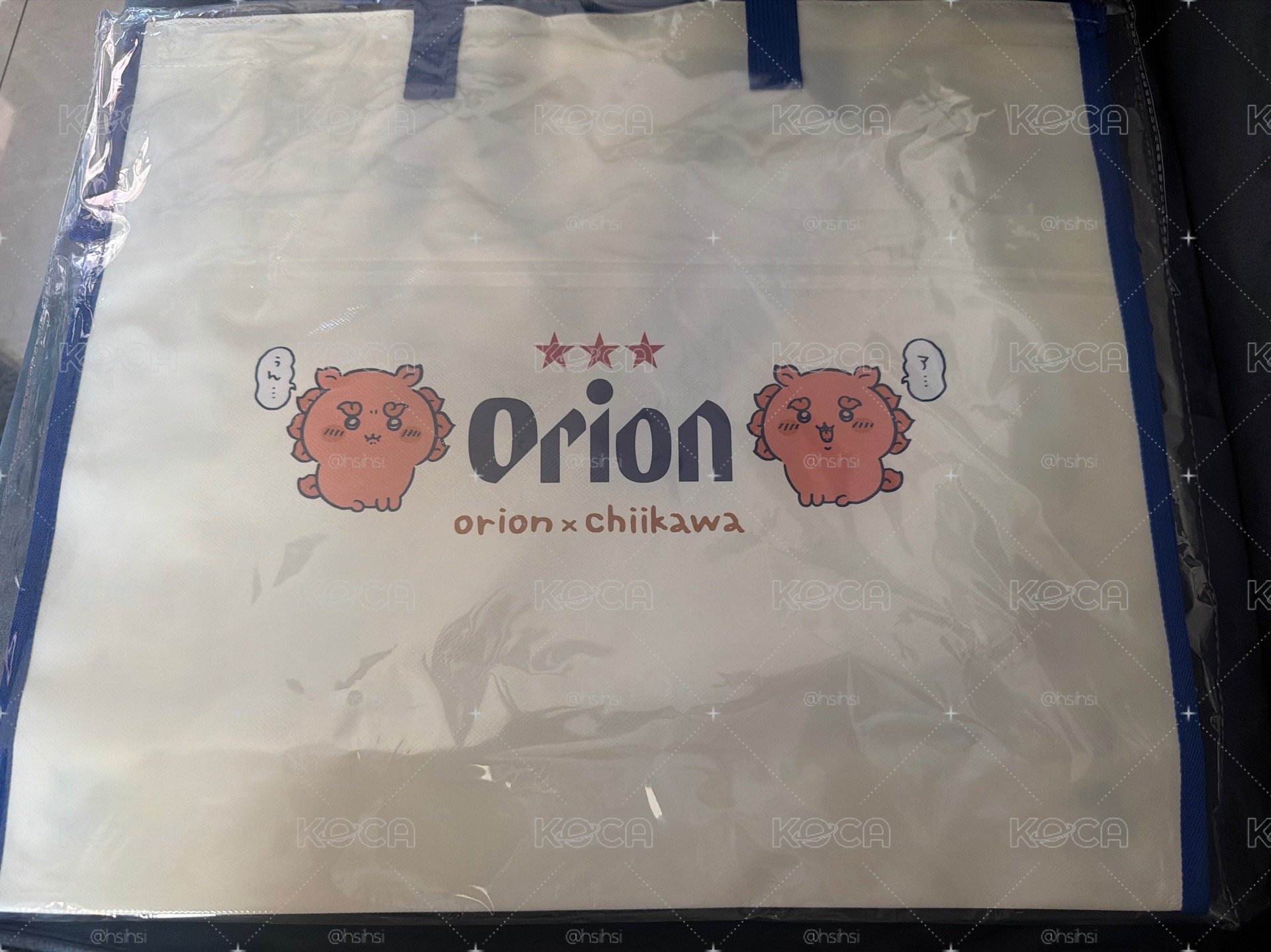 Orion 吉伊卡哇聯名購物袋