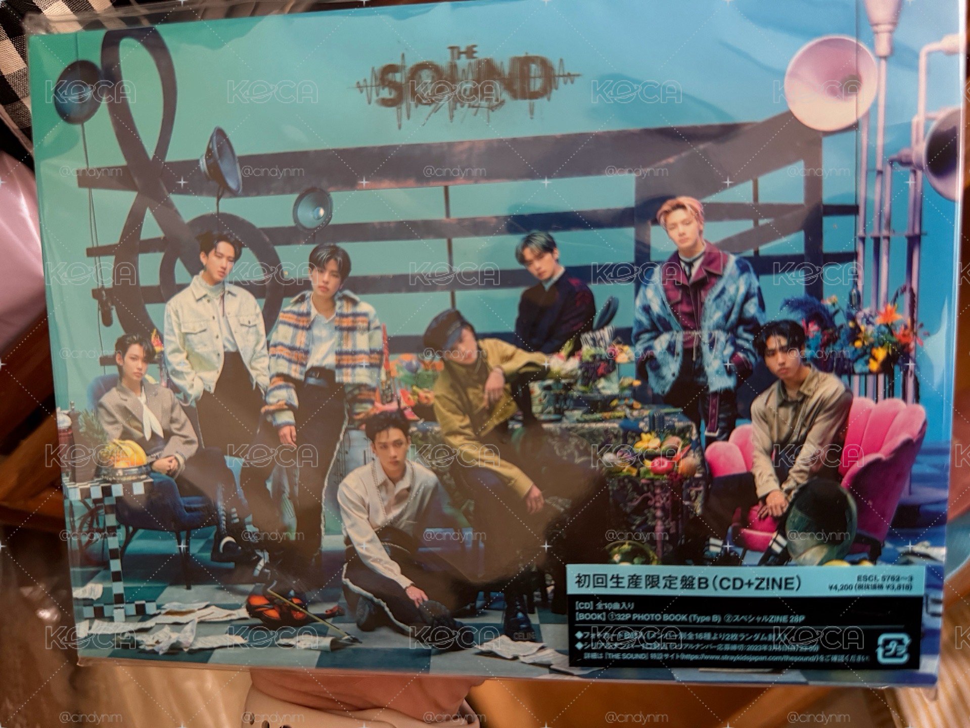 THE SOUND 專輯 初回生產限定盤B