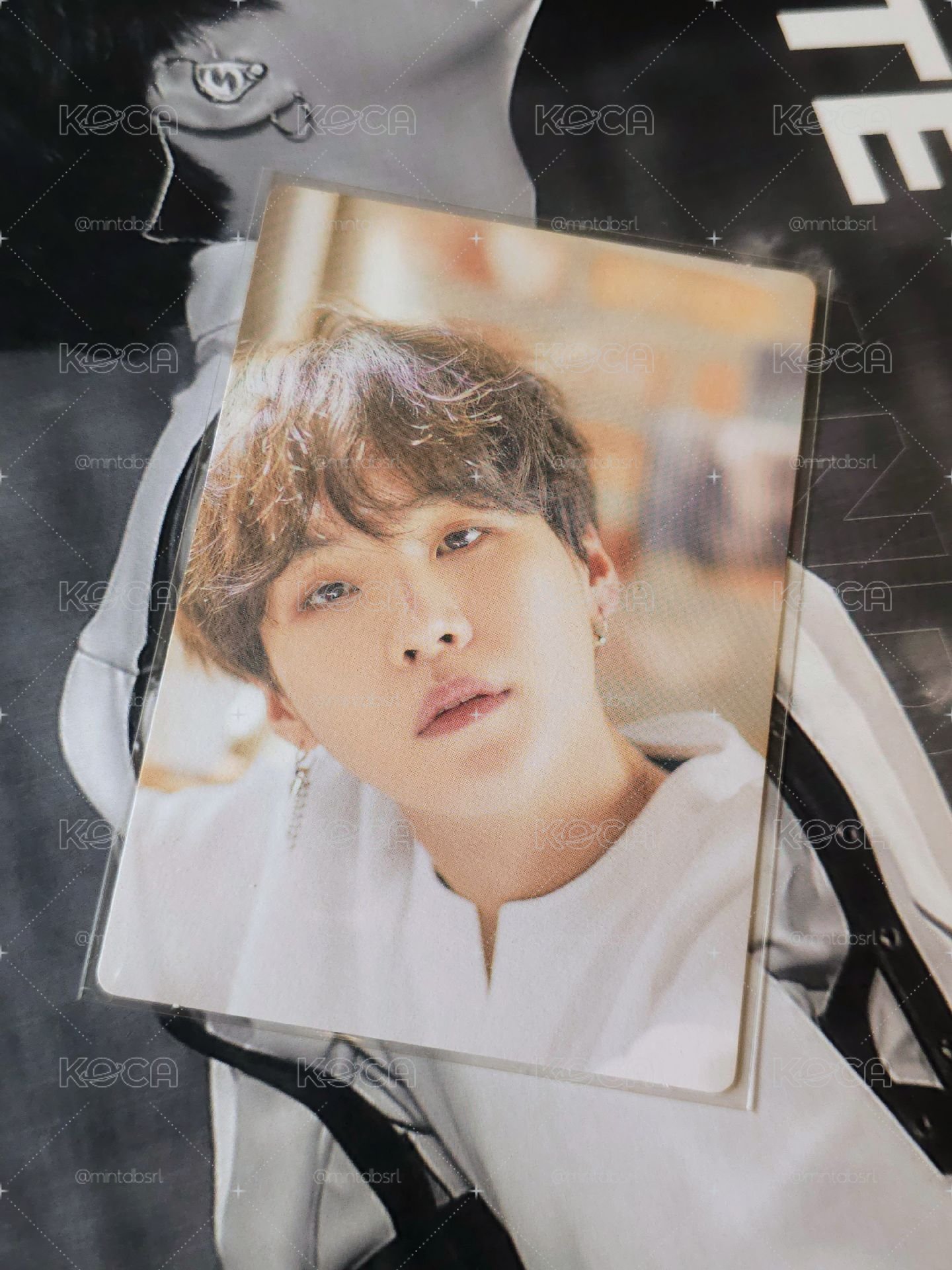 BTS 閔玧其 今日展 夾板小卡 