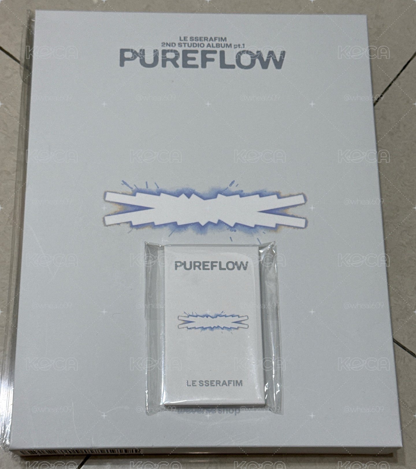 PUREFLOW 單封一套 含紙盒+小卡