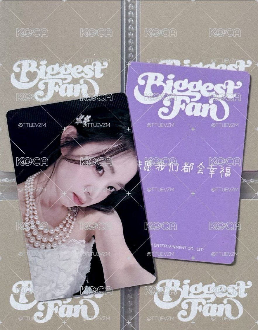 IRENE 深圳上台小芒簽售卡 珠願我們都會幸福