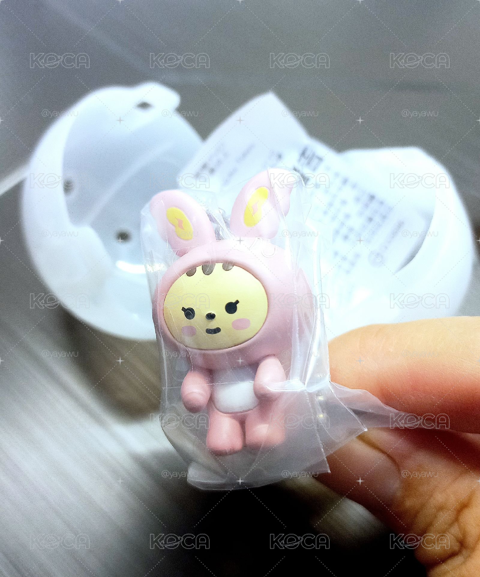 [現貨]淨漢 萬代扭蛋 淨兔鼠 珠鍊款