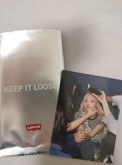 Levi's代言卡（送小禮）