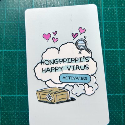 FIM'S SECRET LAB wvs 線下快閃 入場卡 / 場限卡 Happiness Virus Card