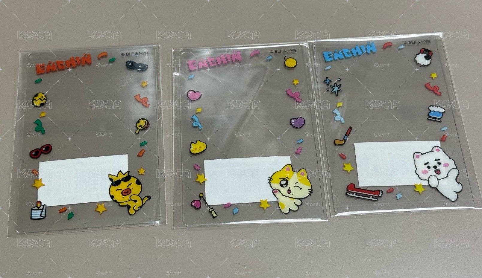 恩親透卡 三張不拆