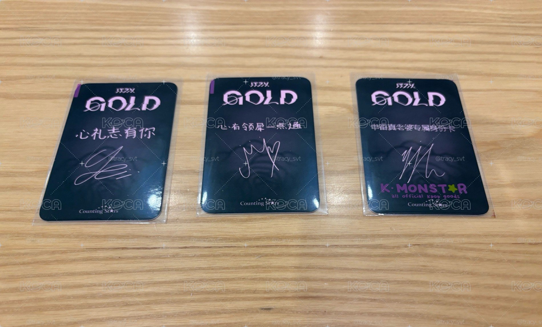 ITZY GOLD 