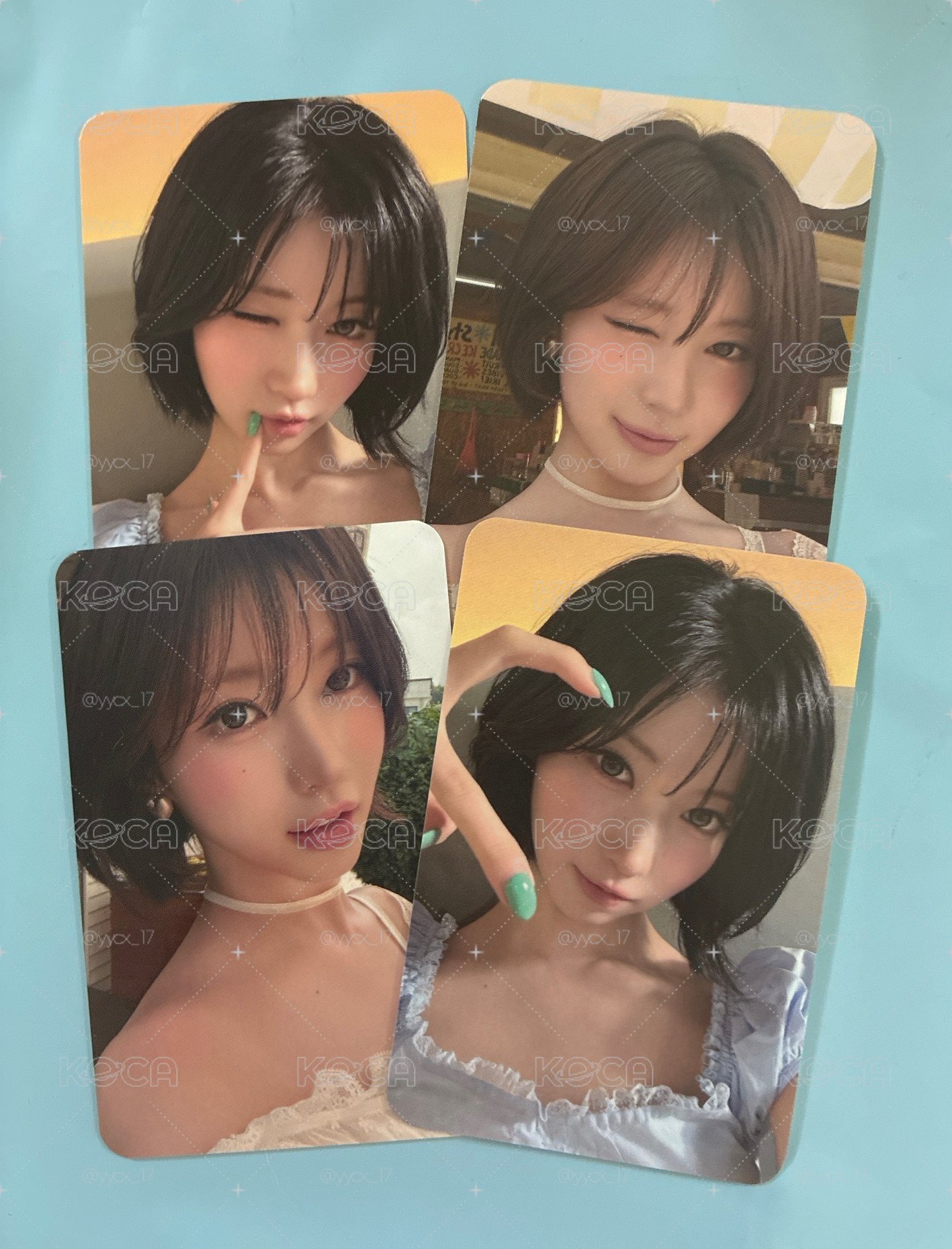 I LIKE IT mk角四張一套