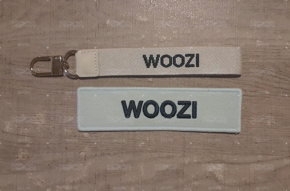 right here woozi 姓名布條組