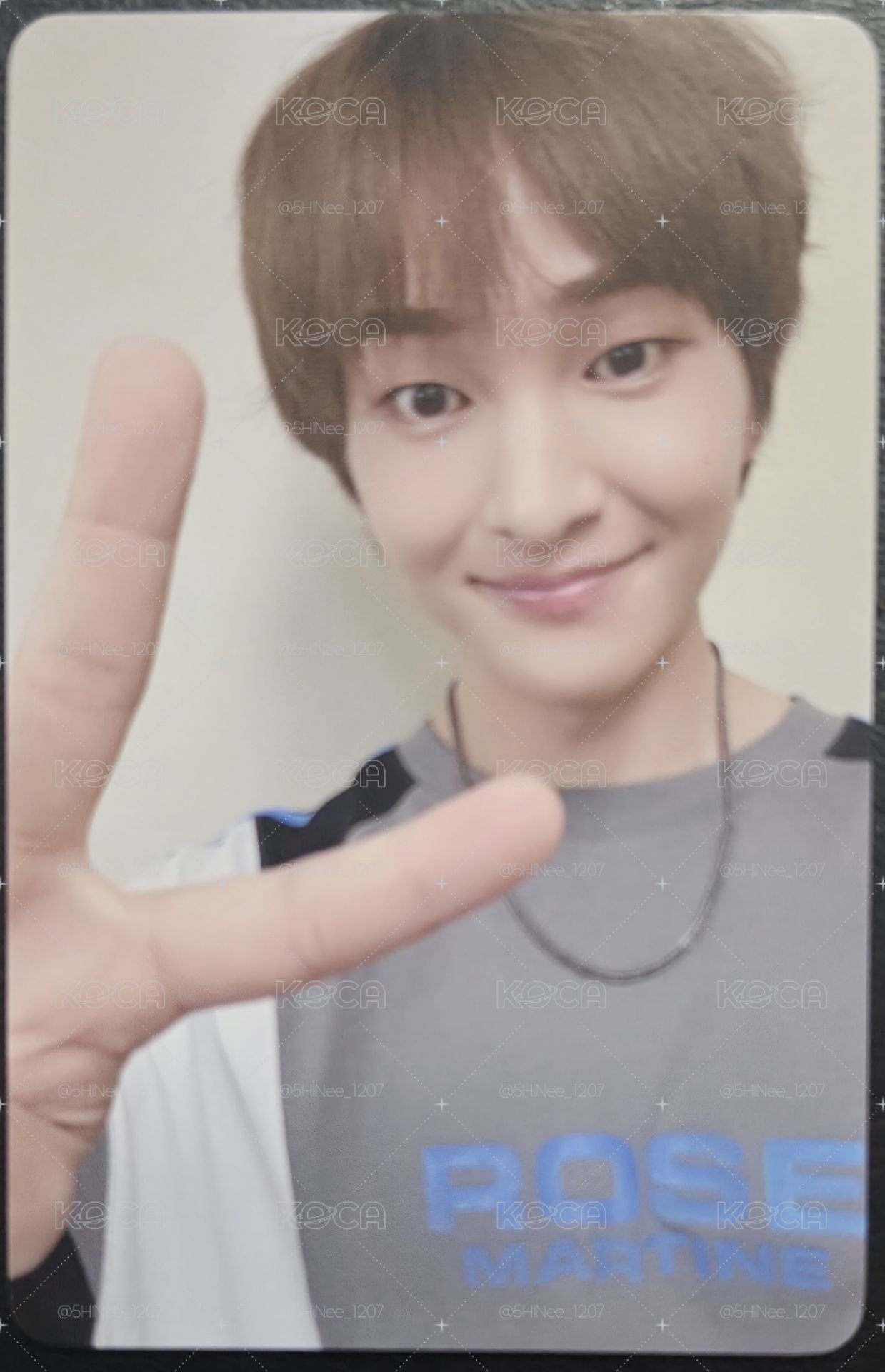SHINee 溫流 Onew the live 世巡卡