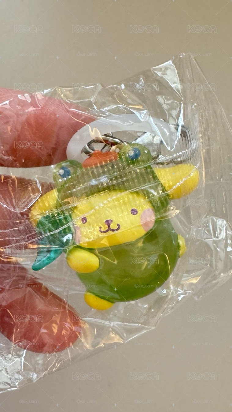 青蛙造型雨傘吊飾 布丁狗 🍮