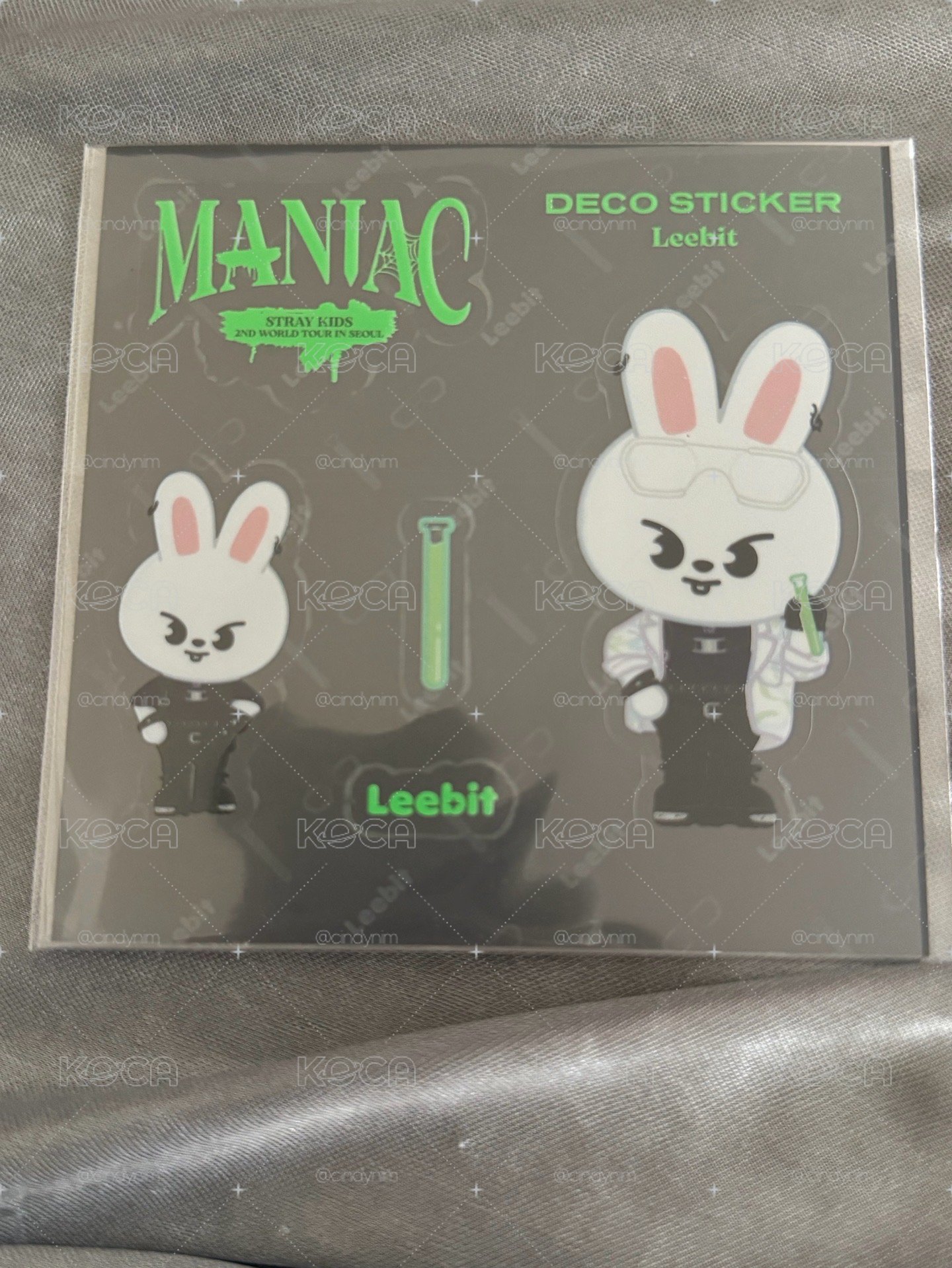 SKZ SKZOO MANAIC首爾場週貼紙