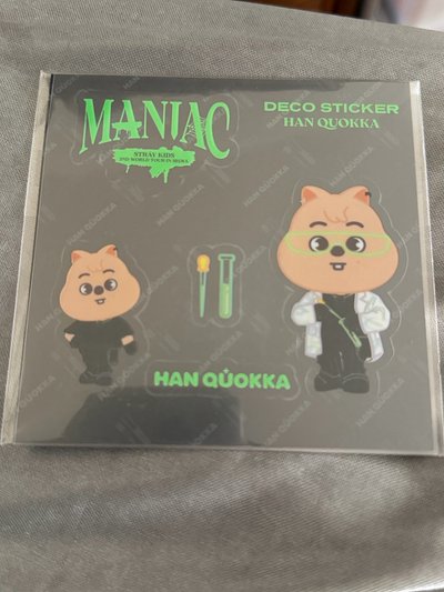 SKZ SKZOO MANAIC首爾場週貼紙