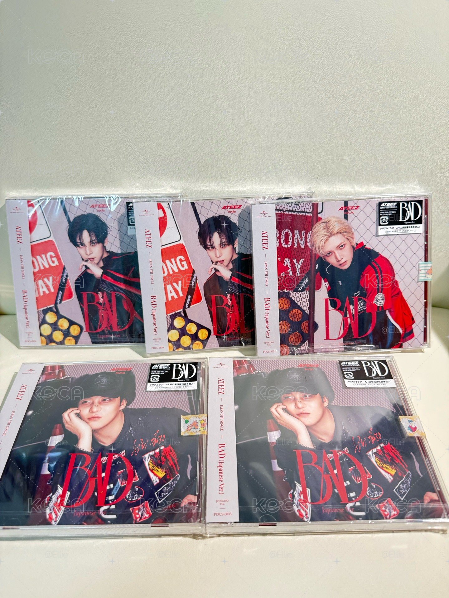 ATEEZ 5TH日單-成員單封（不含應募券）(可當綁）