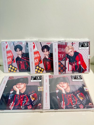 ATEEZ 5TH日單-成員單封（不含應募券）(可當綁）