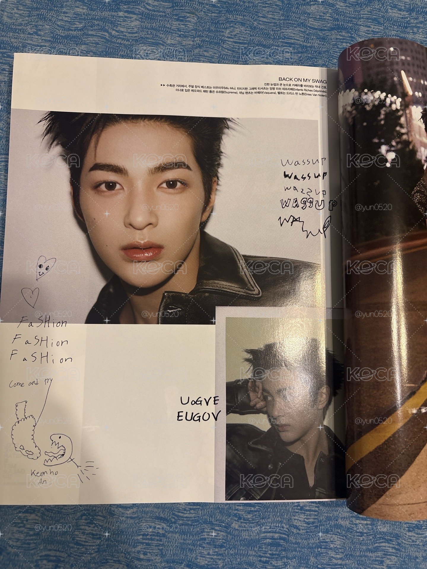 VOGUE KR 25.10 雜誌 (內頁有cortis)