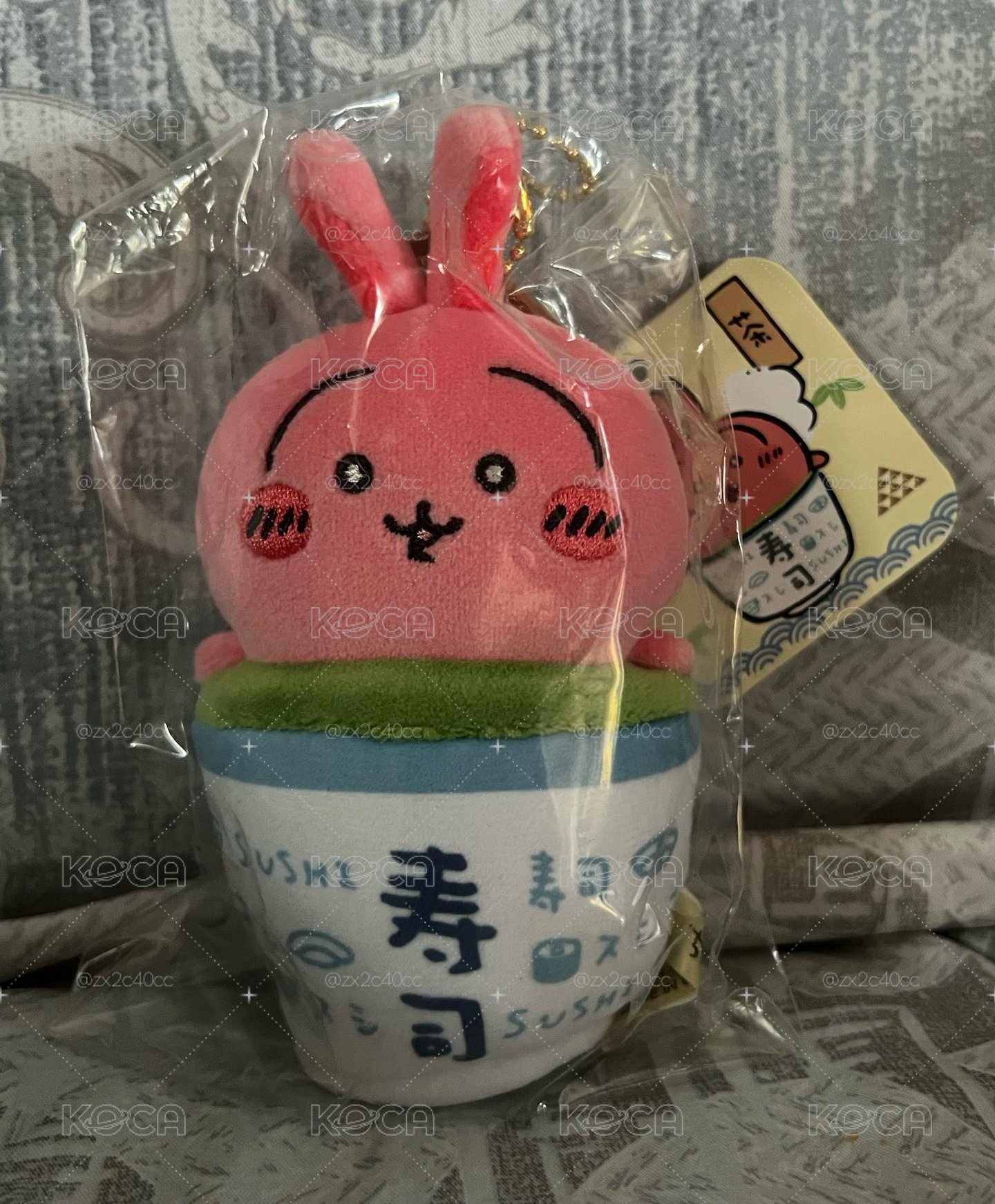 熱茶兔吊飾