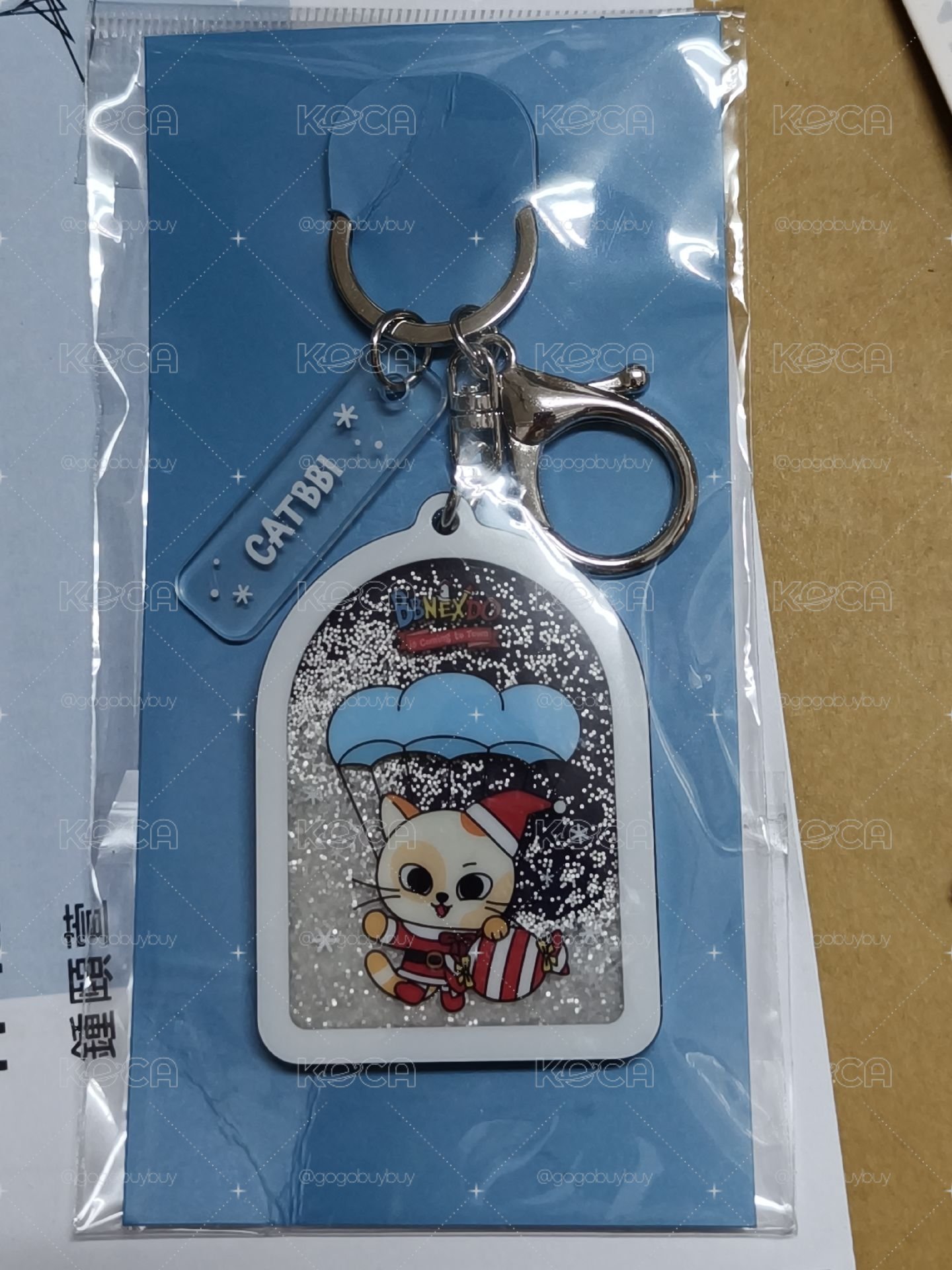 聖誕貓比流沙吊飾