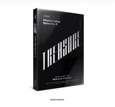 ATEEZ TREASURE : Hidden Map Package(黑版）