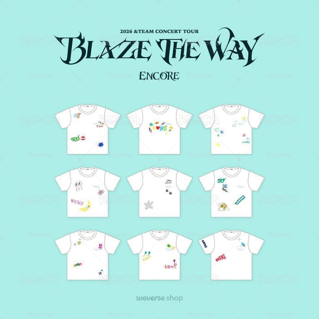 ＆TEAM 安可埼玉場 成員短袖衣服