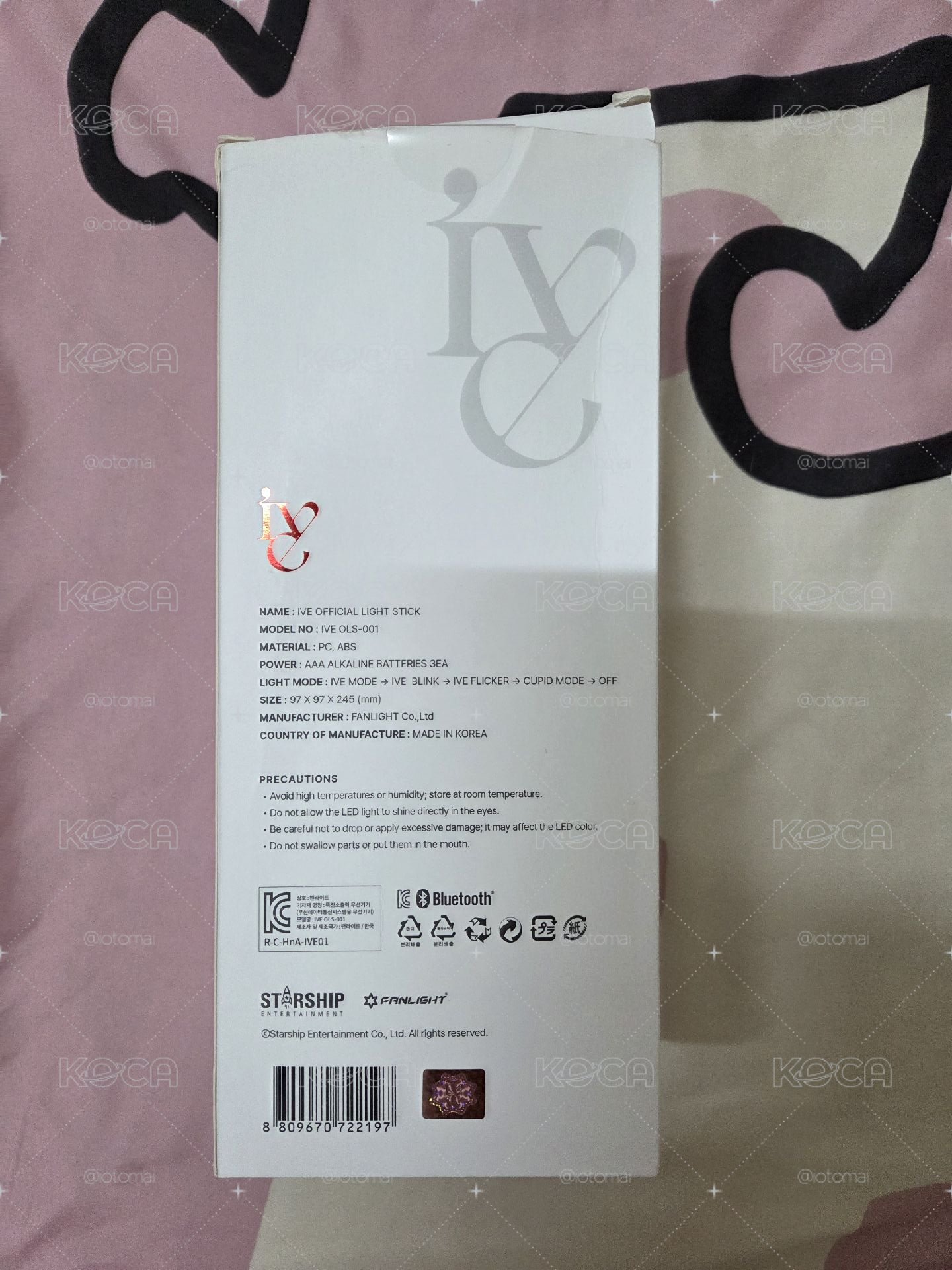 【現貨】IVE 一代手燈 綁 三期會員禮無員 
