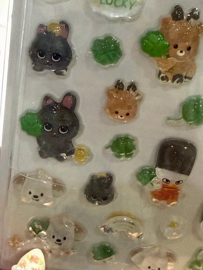 拉椅子泰國快閃立體貼紙