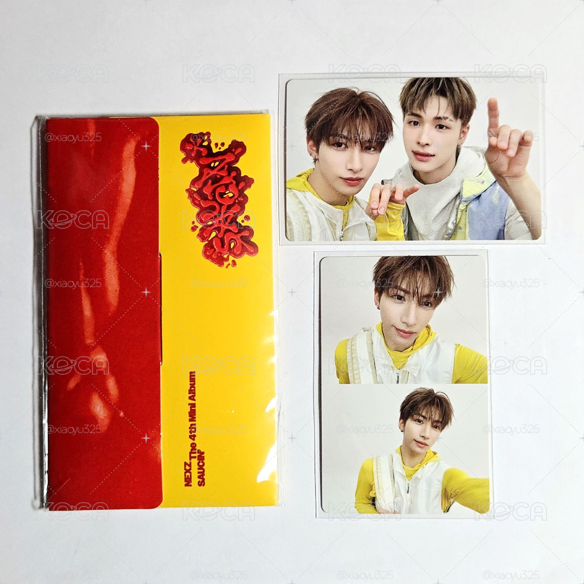 SAUCIN' 貼紙專 黃版 全專