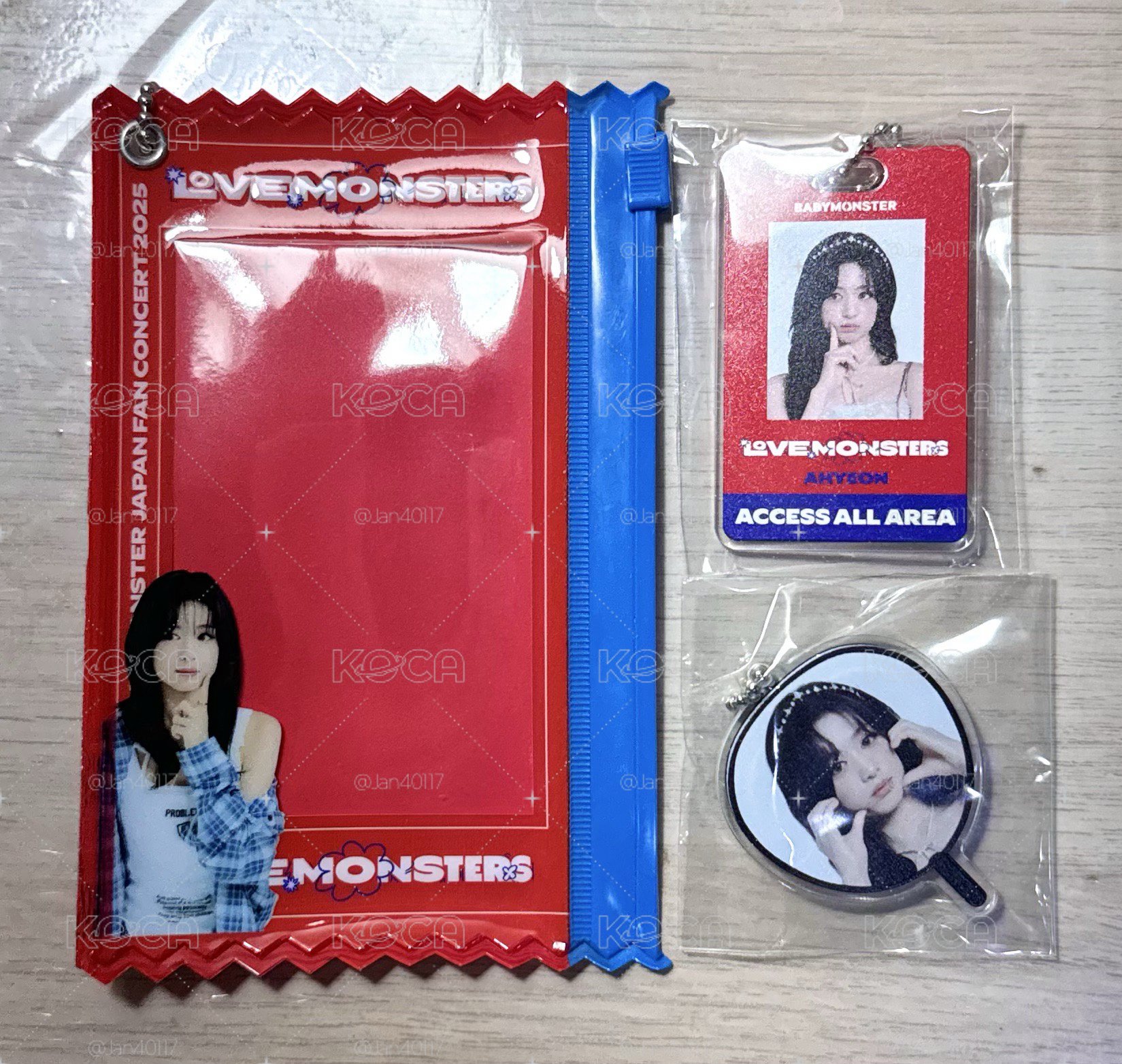 Babymonster Love Monsters 雅賢扭蛋吊飾
