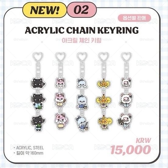 【預購免二補】RESCENE Remini OfficialMerchandise 壓克力鑰匙圈吊飾