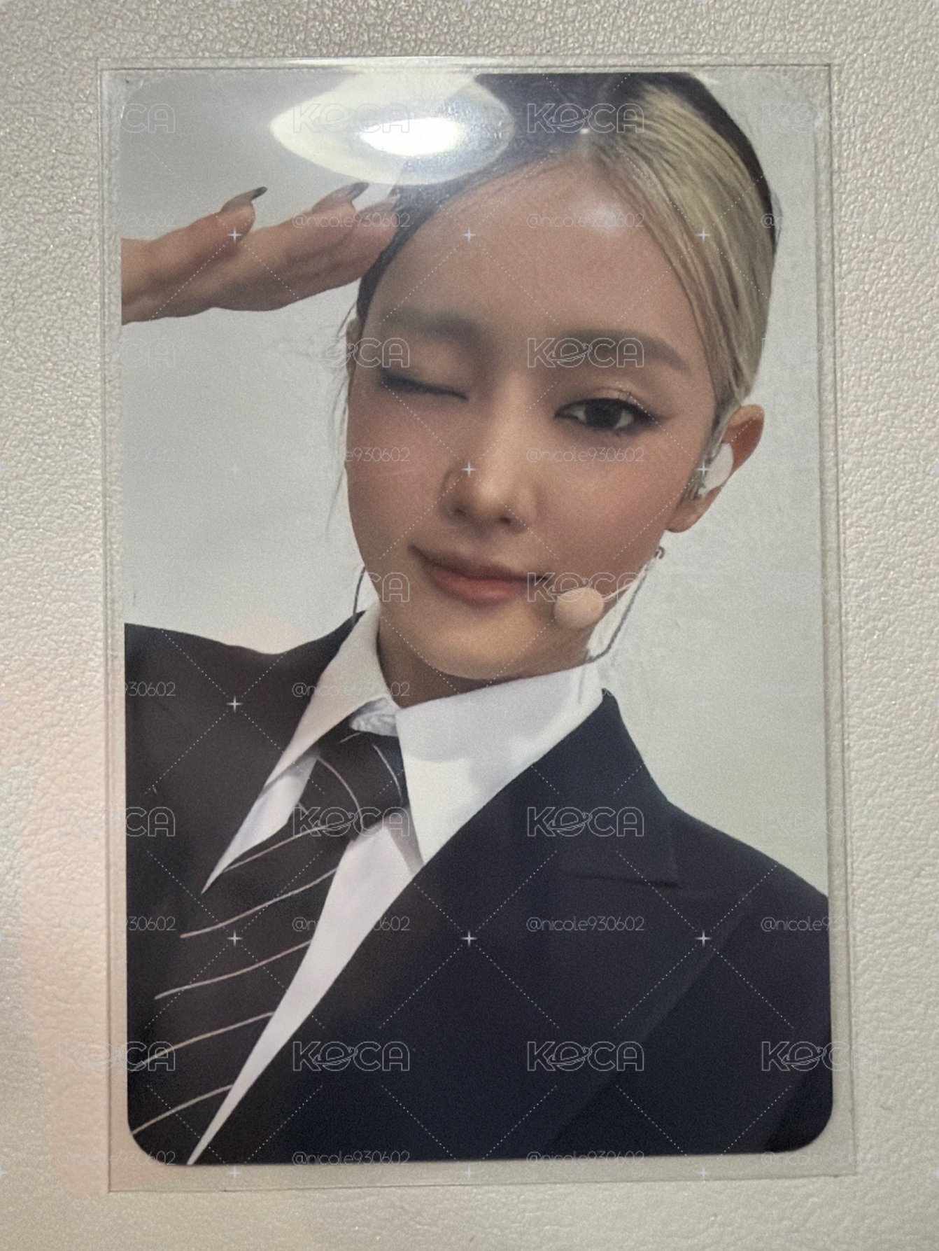 迷九K4西裝妮