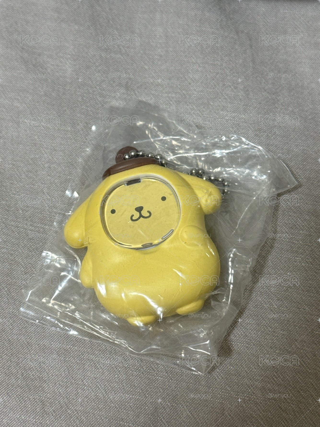 三麗鷗 布丁狗 換臉吊飾 