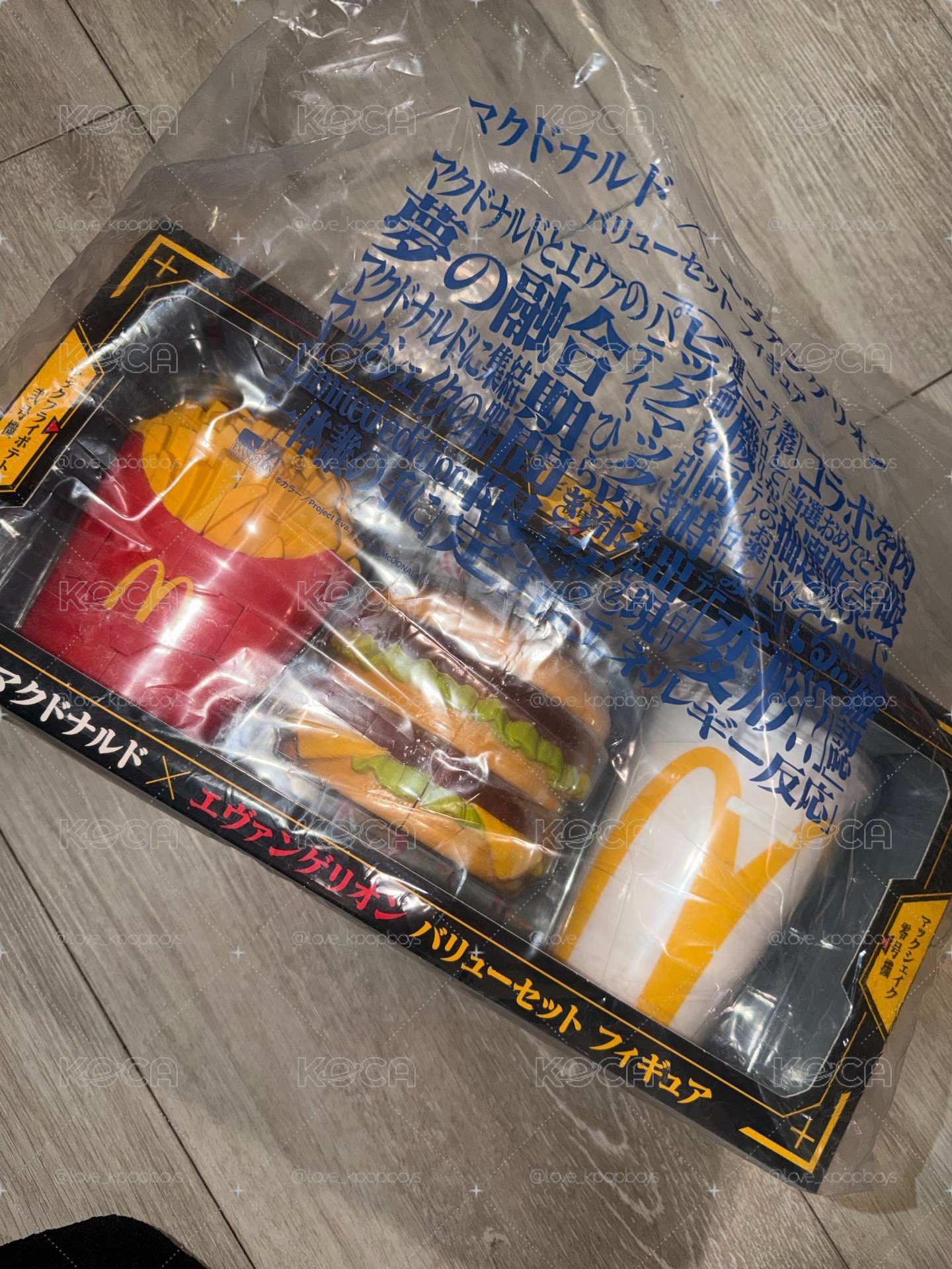 現貨 日版 EVA 麥當勞x新世紀福音戰士 日本限定 限量抽選 初號機 貳號機 零號機 公仔 模型