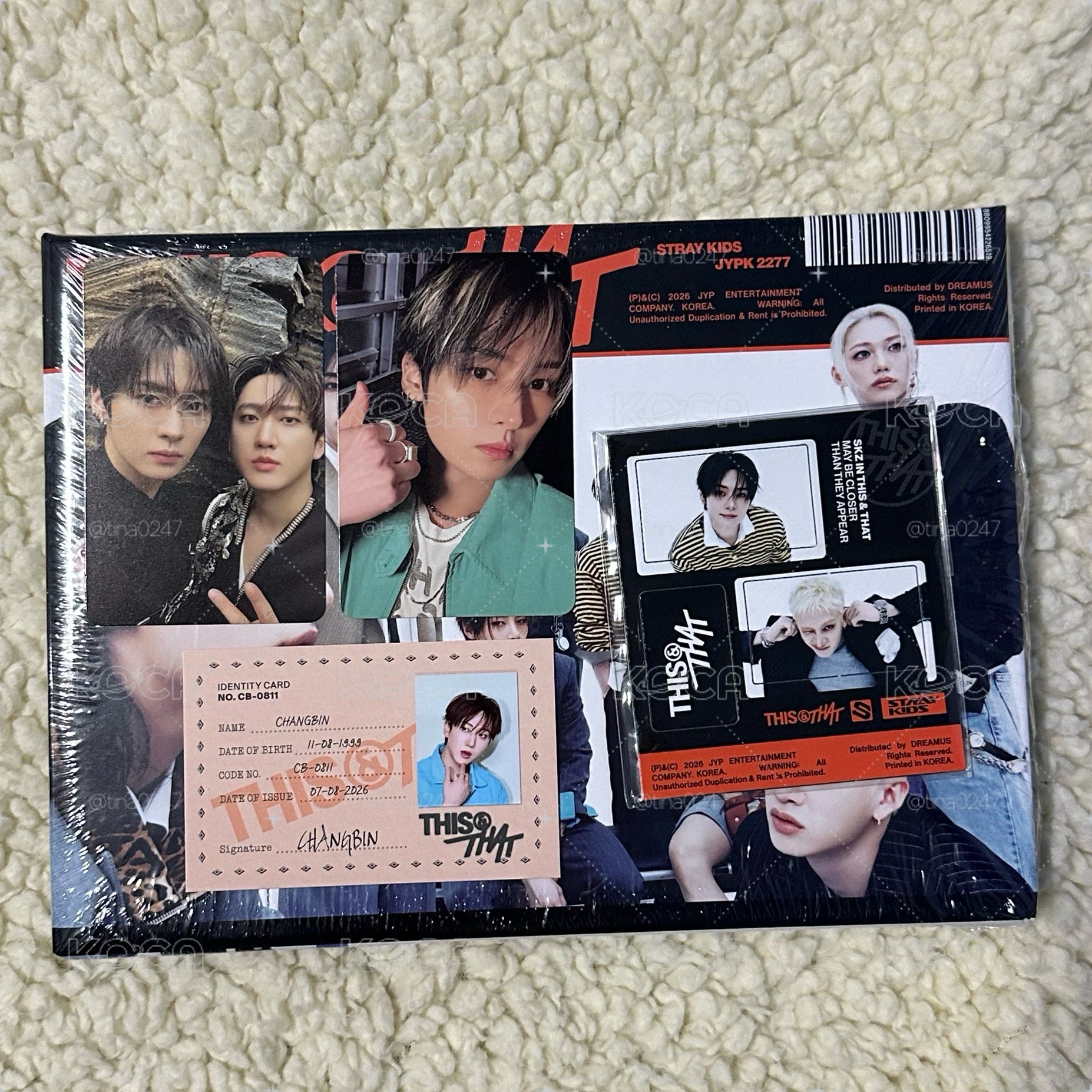 This版專輯拆售+That版旻專卡