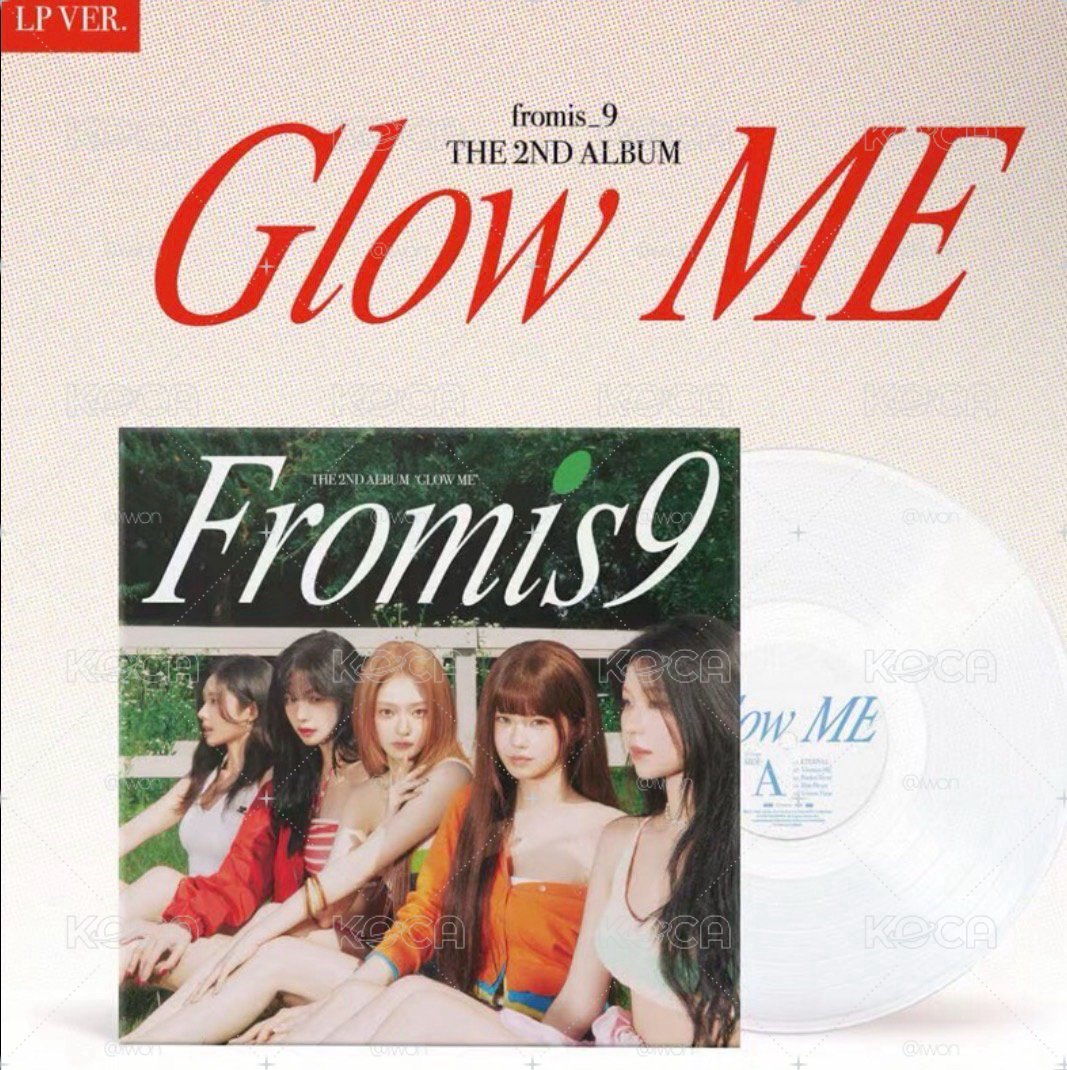Fromis 9 GLOW ME限量版LP黑膠唱片
