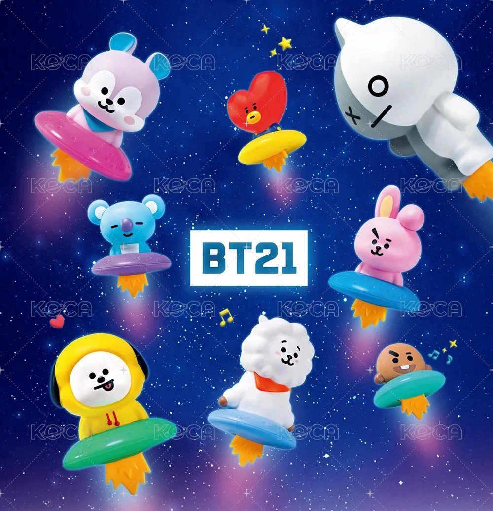 BT21 Mcdonald‘s 26.09 TATA 公仔 