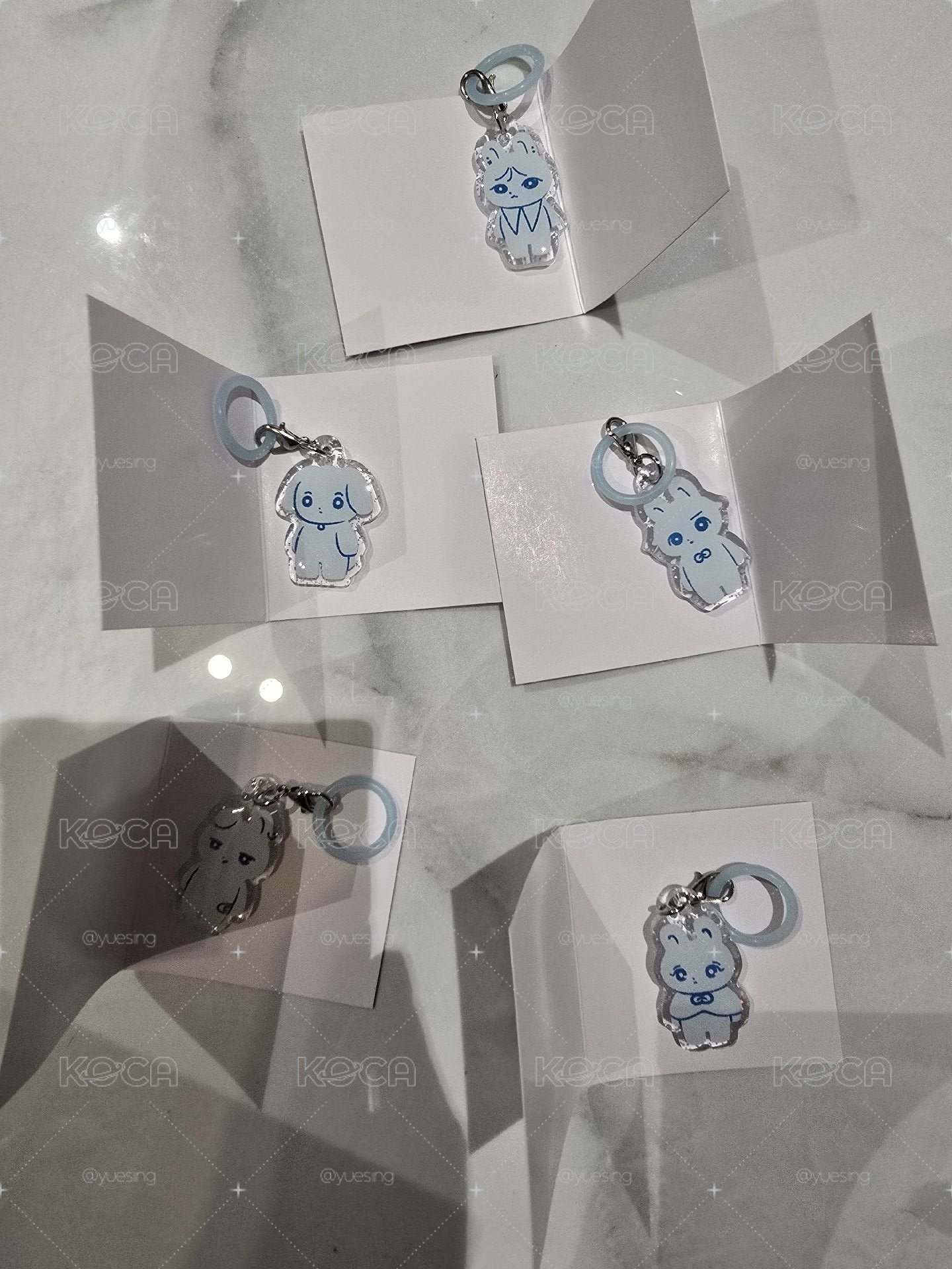 ＆TEAM 15夜成員吊飾