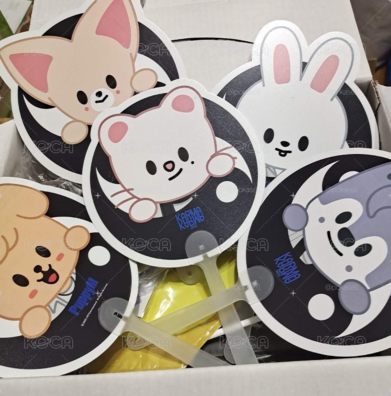 skz karma 快閃 扇子