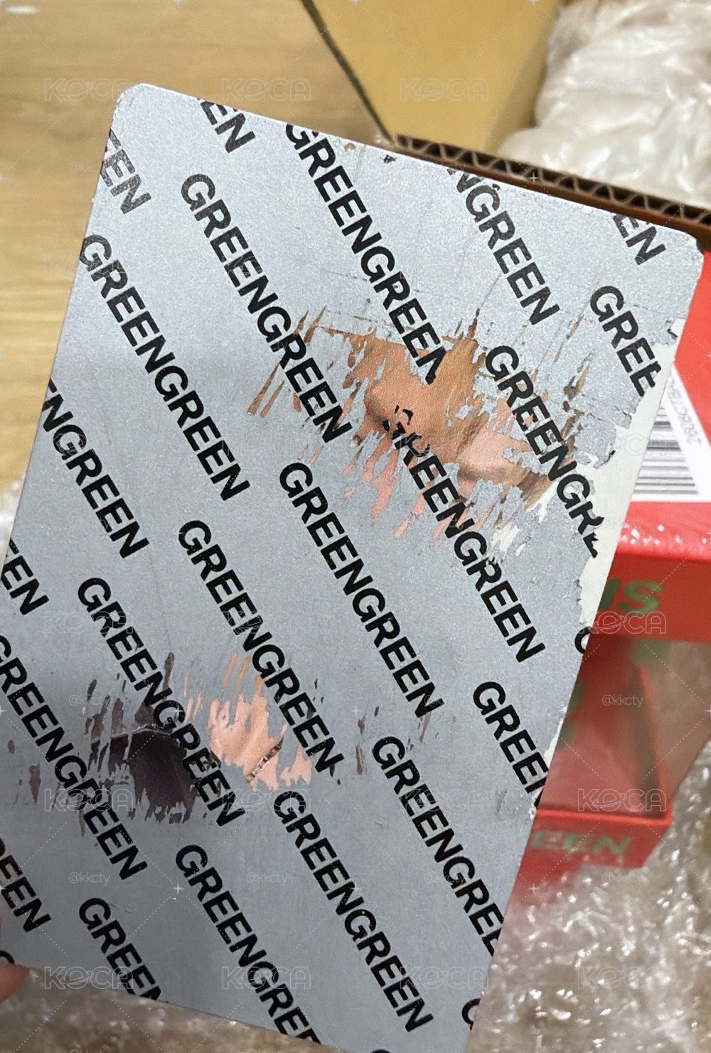Ball刮刮卡 馬丁 自己刮～