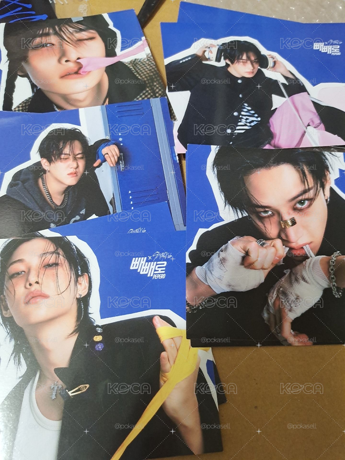 綁物 skz karma pepero 快閃 明信片