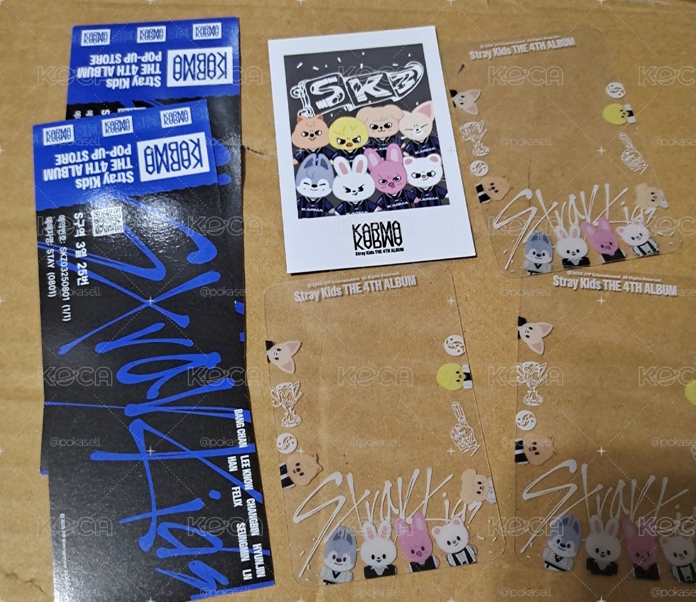 是整圖的價格 skz karma 門票 透卡 拍立得 skzoo 快閃