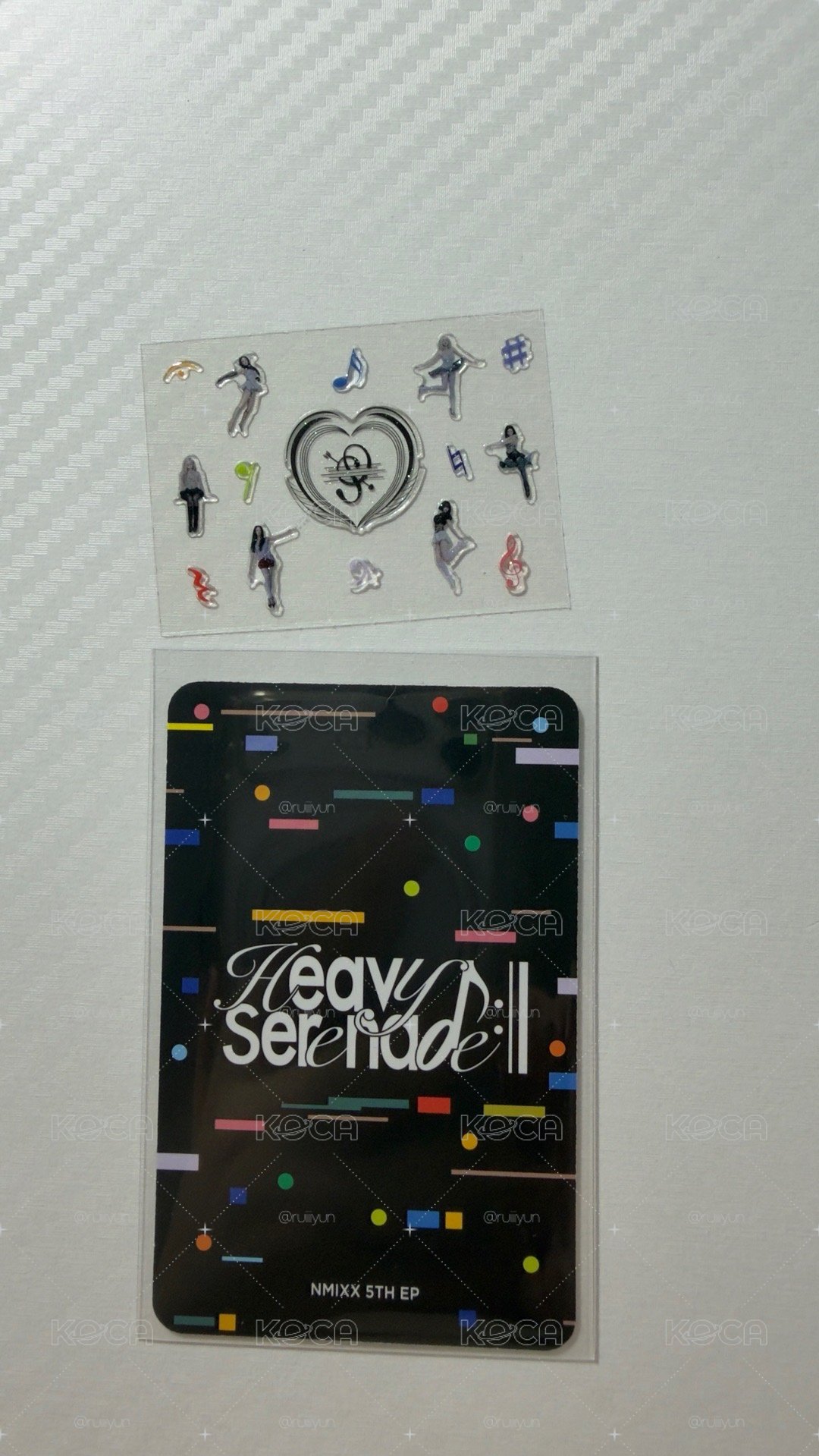 Heavy Serenade 普版 專輯卡 Serenade
